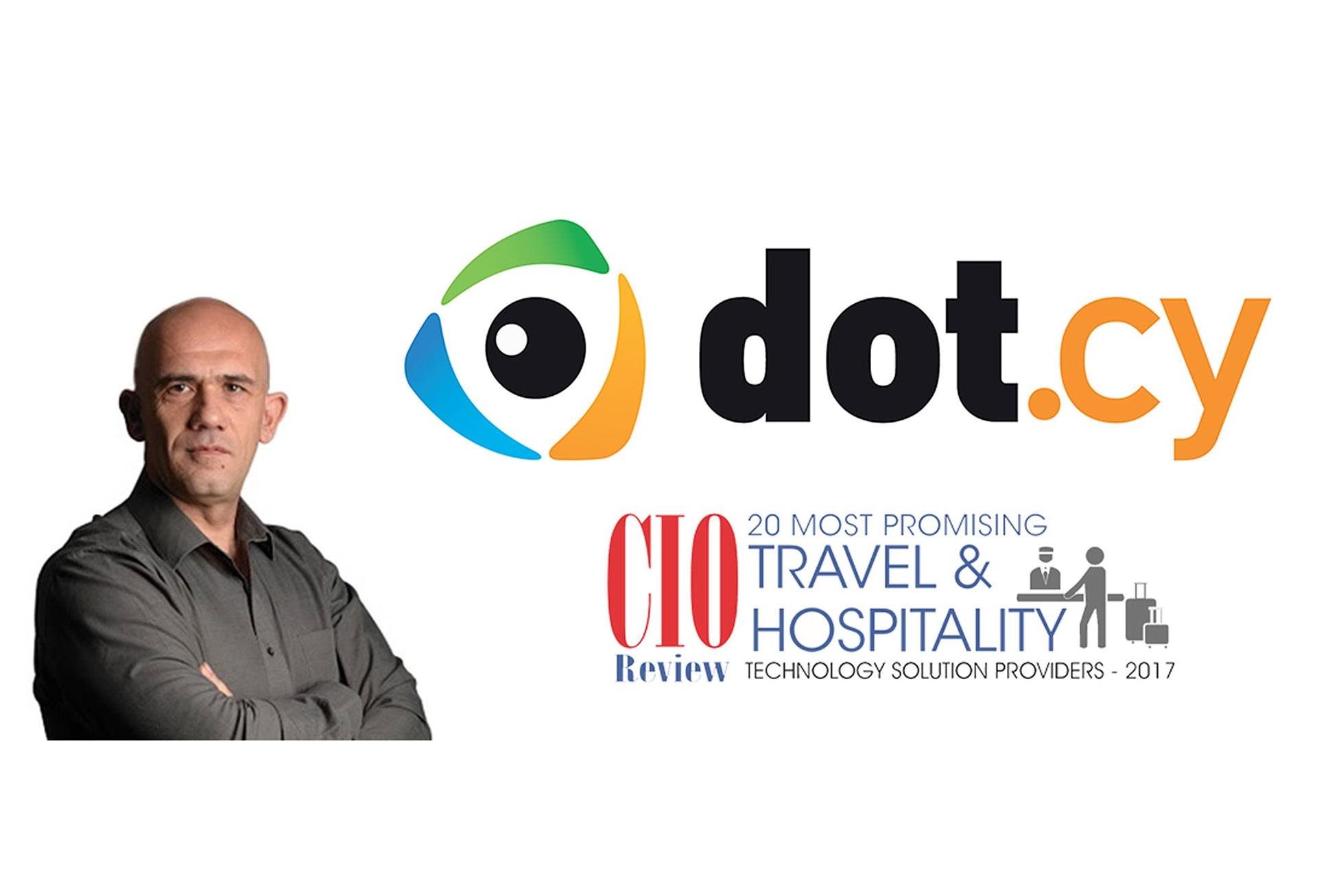 Dot.Cy ranked in global top 20 in Hospitality Providers for 2017